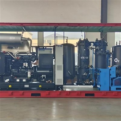 Container Oxygen Plant For Medical Use